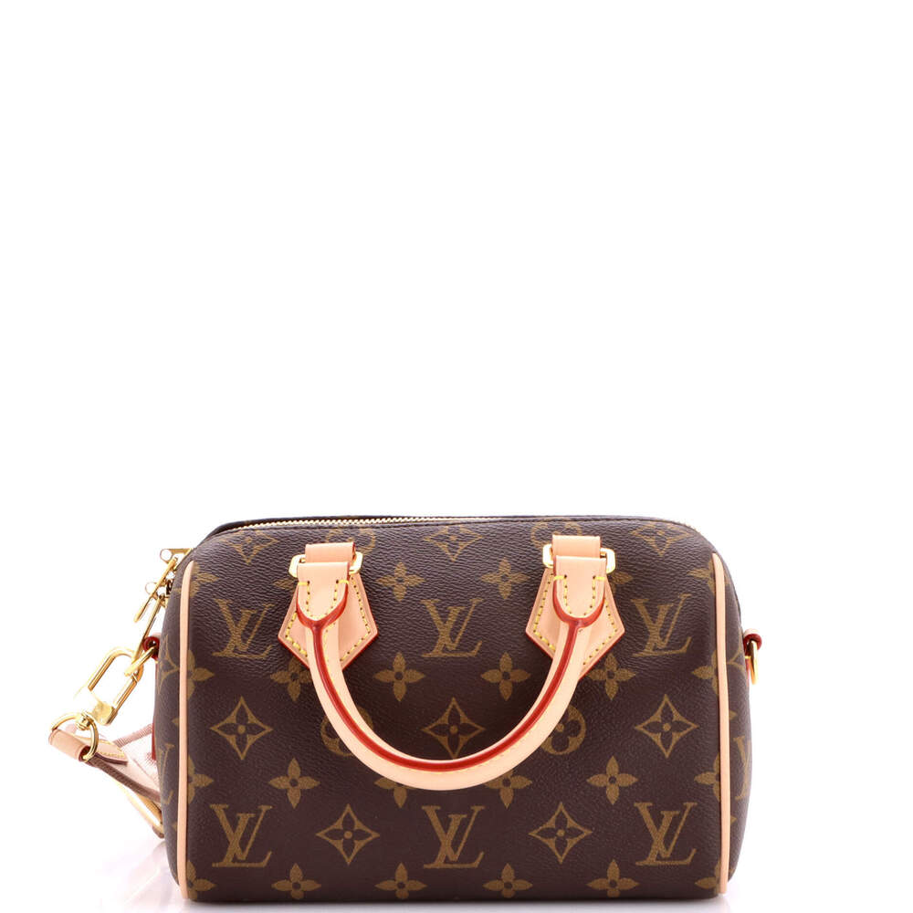 Louis Vuitton 20 Speedy Bandouliere Bag Monogram Canvas